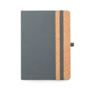 Caderno A5 em Cortiça com Folhas Pautadas