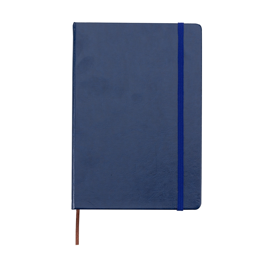 Caderneta tipo moleskine 21,40 x 14,70 x 1,20 cm