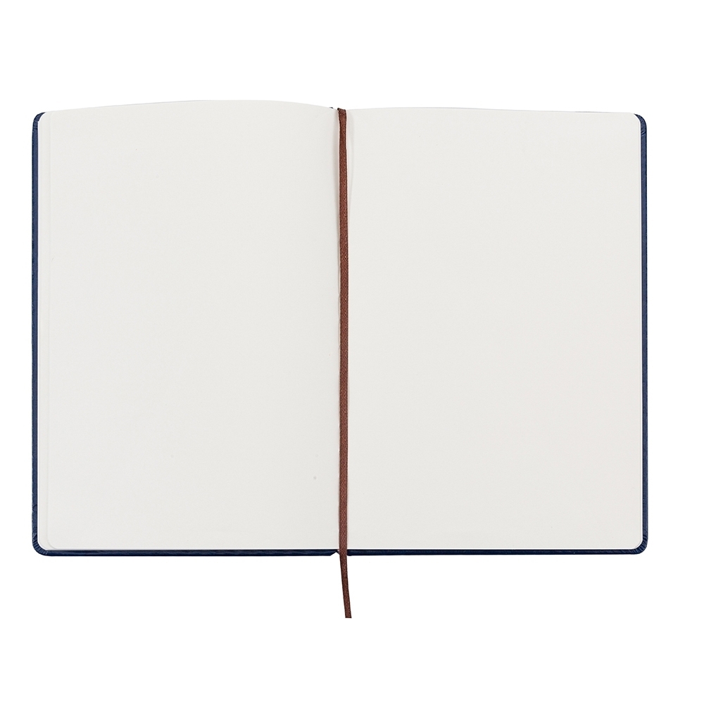 Caderneta tipo moleskine 21,40 x 14,70 x 1,20 cm