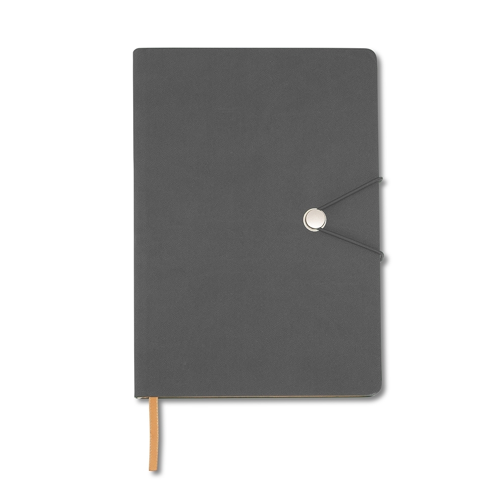 Caderneta tipo moleskine 21 x 14,80 x 2,20 cm
