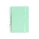 Caderno A5 Plástico