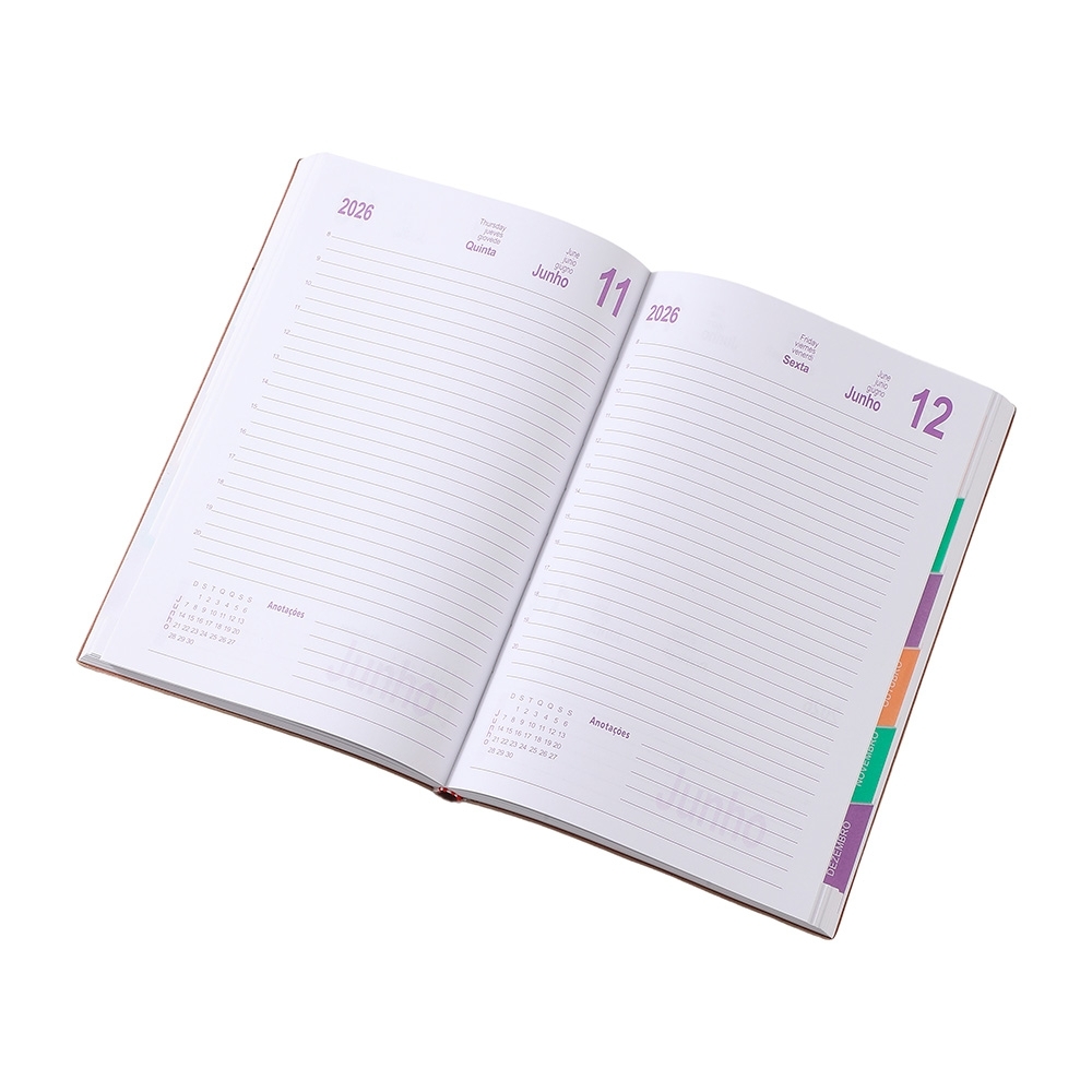 Agenda Couro Sintético 2026