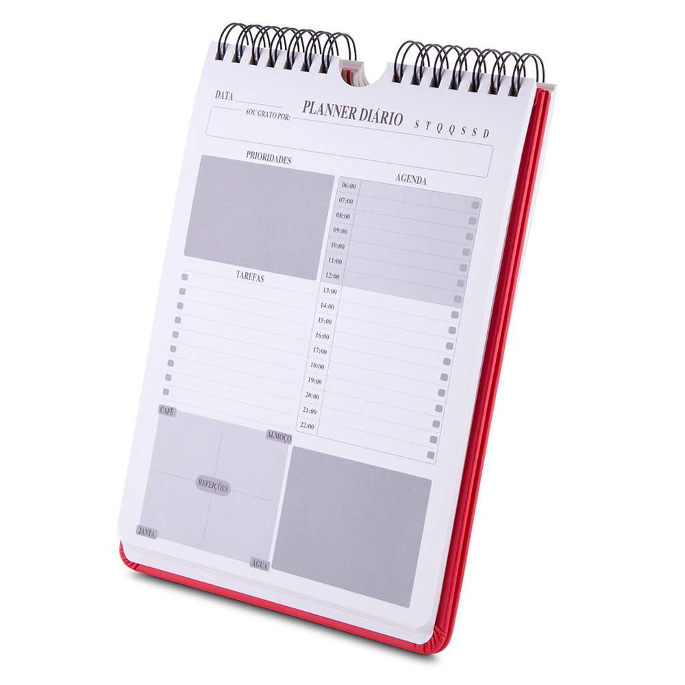 Caderno Planner com  Capa em PU