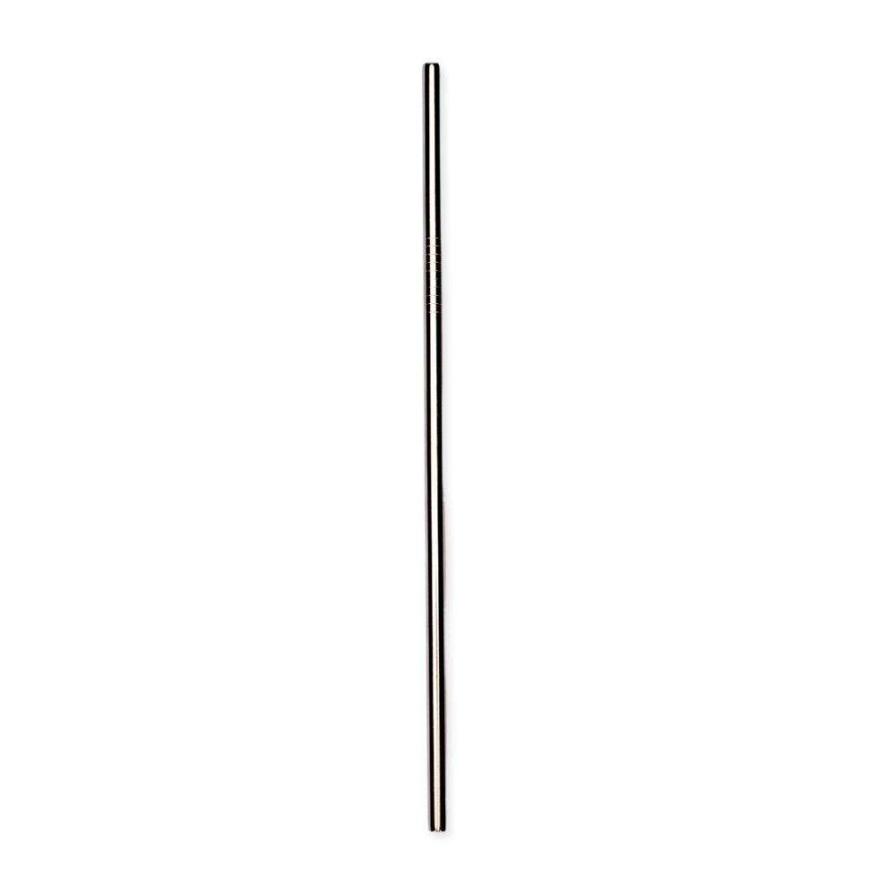 Kit Canudo Inox com Escova de Limpeza