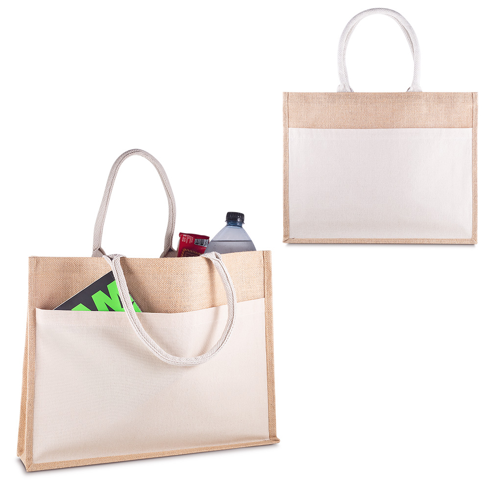 Sacola em Algodão e Juta 220g/m²