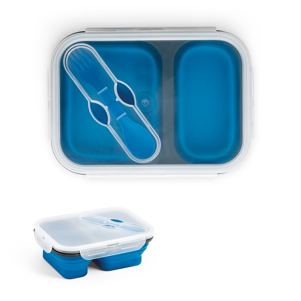 Marmita Hermética Retrátil em Silicone e PP