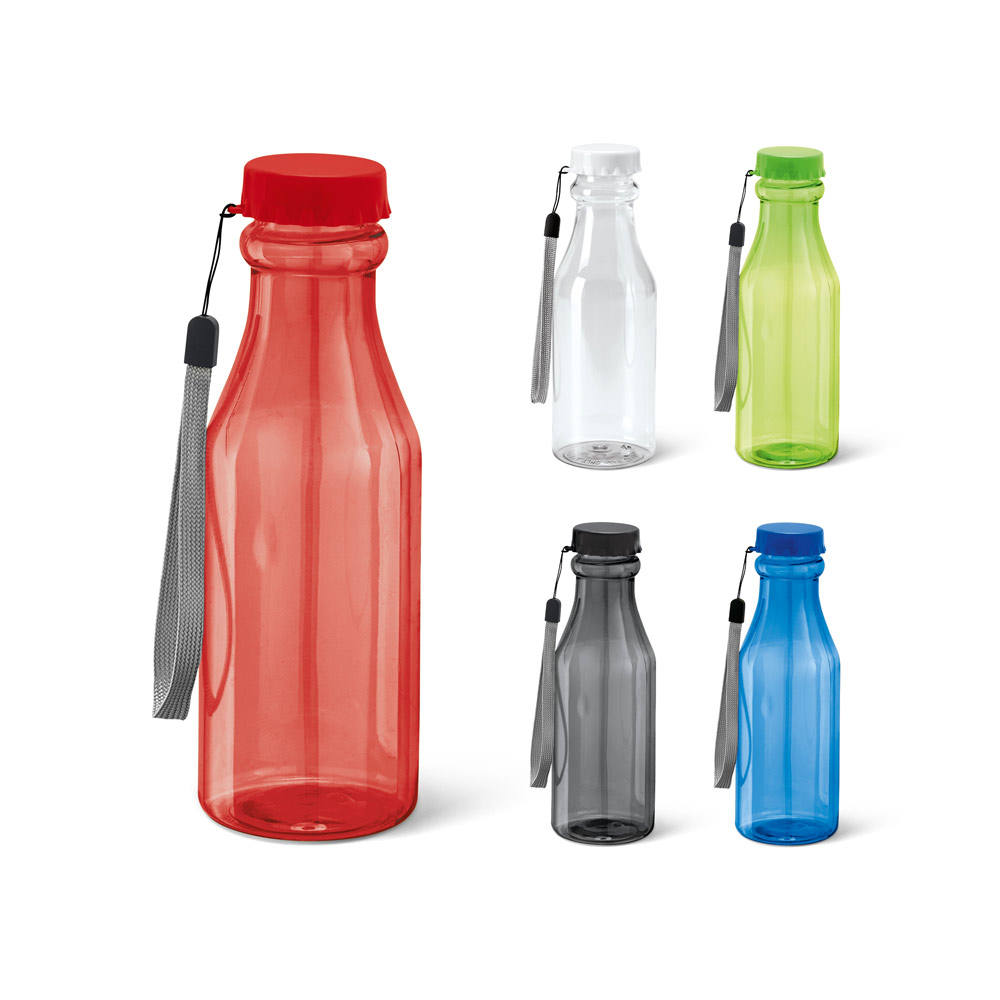 Squeeze em AS e Tampa em PP com Alça 510mL