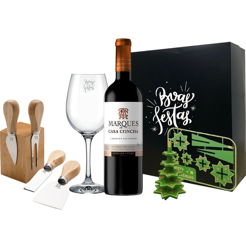 Kit Vinho Marqués de Casa Concha
