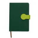 [18510038021] Bloco de Anotações 21,30 x 15,10 x 2,30 cm (Verde 18, 02 - Silk Plano A, 1)