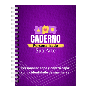 Caderno Universitario Personalizado 20X28cm