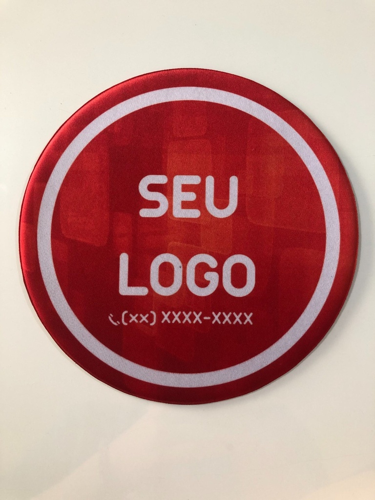 Mouse Pad Redondo Papel Cartão 19cm