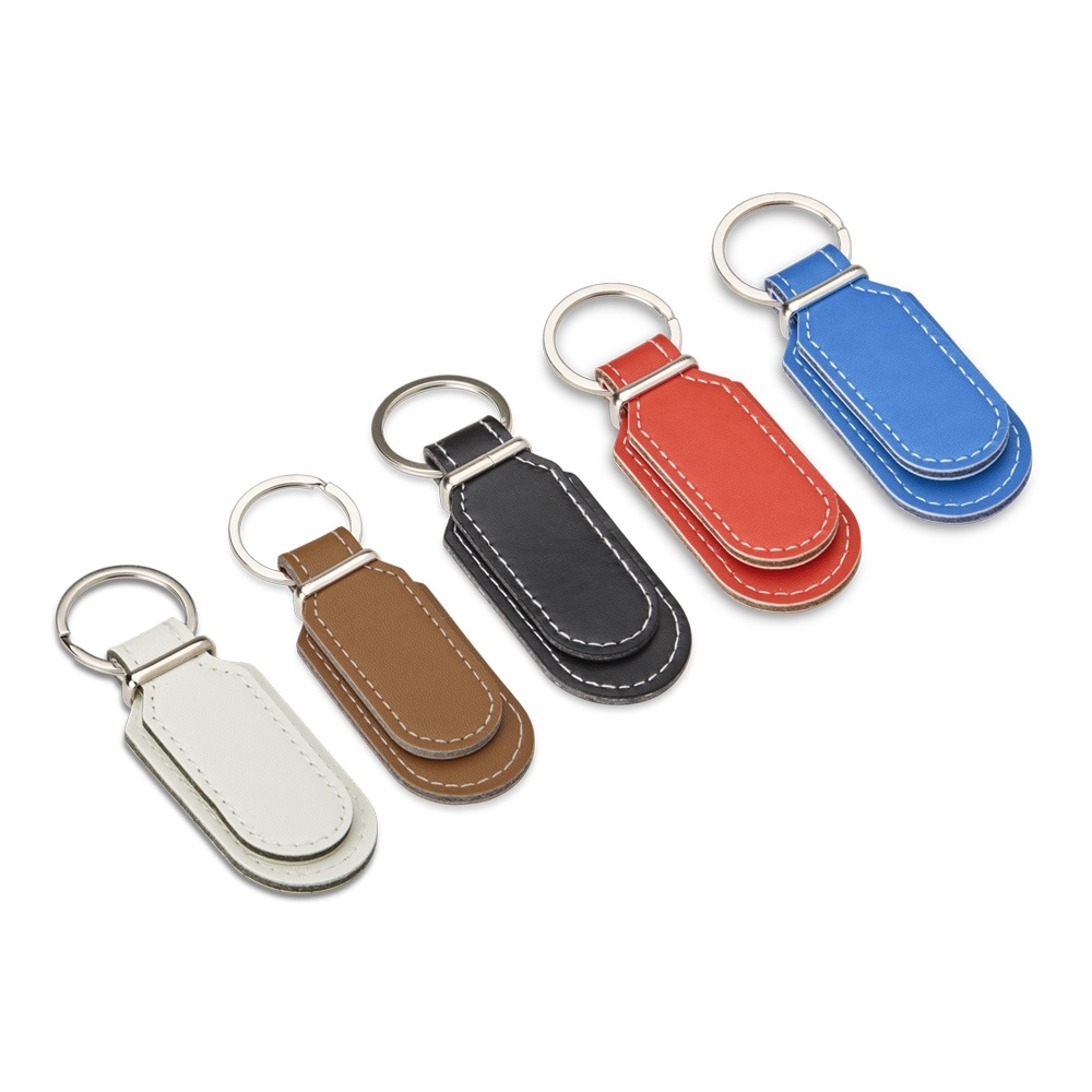 Chaveiro de Couro Sintetico