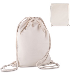 Sacola/Mochila em algodão 145g/m²