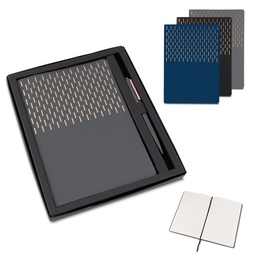 Kit Escritório A5 Capa em PU e Caneta Metalica